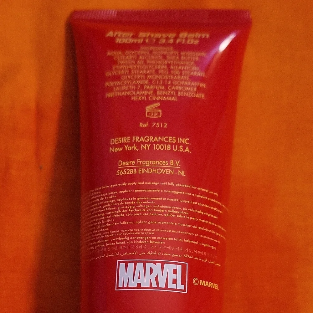 Marvel Iron Man Shower Gel and After Shave Balm Set New